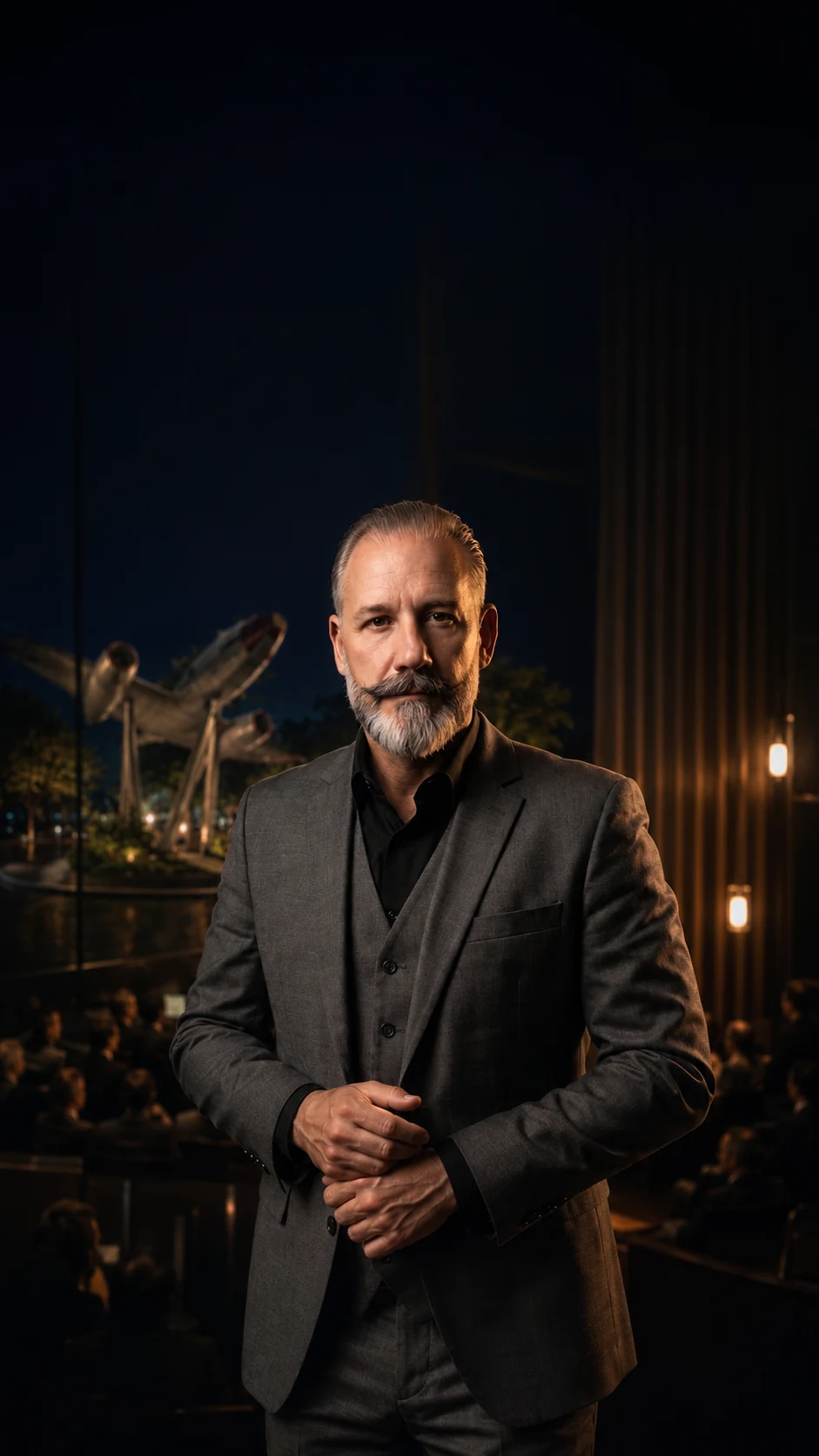 Mário Eichner em ambiente empresarial premium